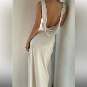 Meshki Open Back Maxi Dress